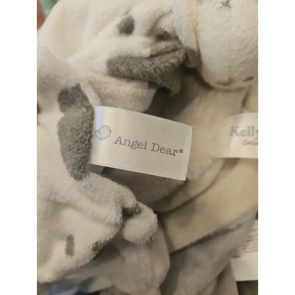 Assorted Brand Lovey Security Blanket Lot Plush Various Sizes Neutral Boy 13 Pcs